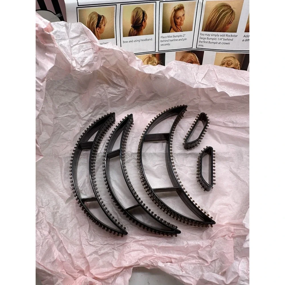 New‎ Bumpits Hair Volumizing Leave-In Inserts 5 Piece Warm Blonde